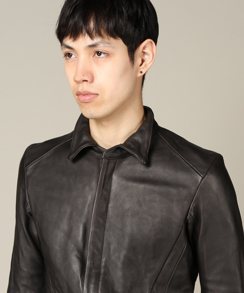 CIVILIZED（シヴィライズド）の「RESECTED COLLAR JACKET（ライダース 