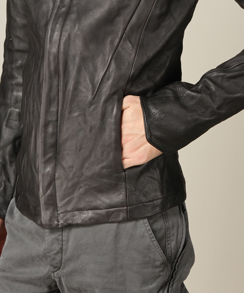 CIVILIZED（シヴィライズド）の「RESECTED COLLAR JACKET（ライダース 