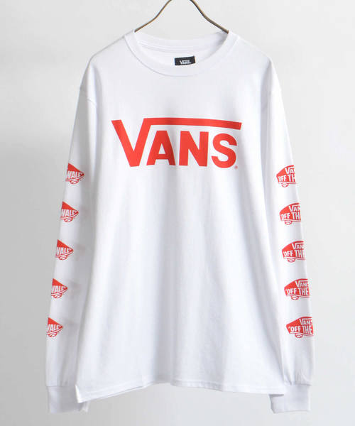VANS（バンズ）の「VANS/ヴァンズ Primary L/S T-Shirts（Tシャツ/カットソー・メンズ・ブラック/ホワイト・L/M）」の10枚目の写真