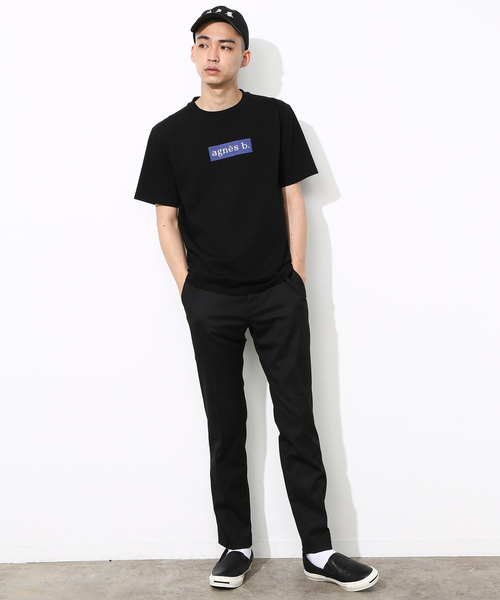 agnes b.（アニエスベー）の「〈HOMME〉T-SHIRTS SERIGRAPHIE（Tシャツ/カットソー・メンズ・ホワイト/ホワイト系その他/ブラック/ブラック系その他・L/XL）」の6枚目の写真