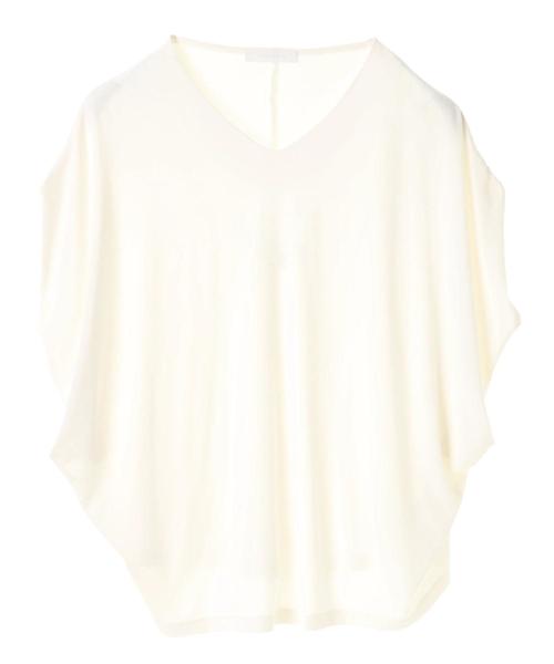 AMERICAN HOLIC（アメリカンホリック）の「・脇タックVネックカットプルオーバー（Tシャツ/カットソー・レディース・オフホワイト/カーキ/ブルー/モカ/ピンク系その他2/グレー系その他/ブラック/マスタード・FREE）」の9枚目の写真