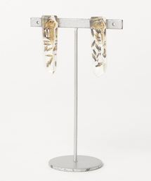 tone(g[)́ynoccazcrystal stick earring(CO)