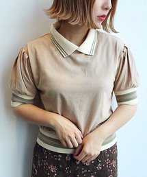 apres jour | カラーリブポロPO【ZOZOTOWN限定アイテム】(Tシャツ/カットソー)