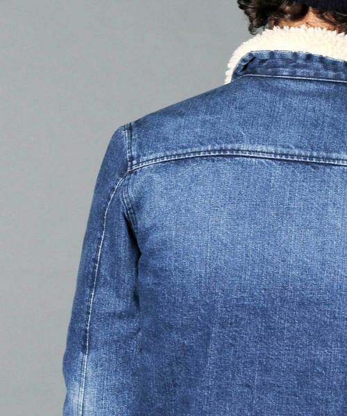 Magine（マージン）の「SHAVING DENIM LINING QUILTING SHIRTS