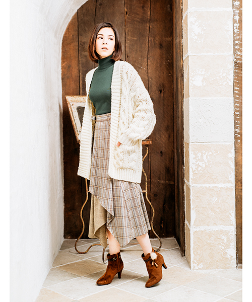 JELLY BEANS（ジェリービーンズ）の「ファータッセル3wayブーツ(115-4867)JELLY BEANS(ジェリービーンズ)（ブーツ・レディース・ブラック/グレー/キャメル・S/M/L）」の17枚目の写真