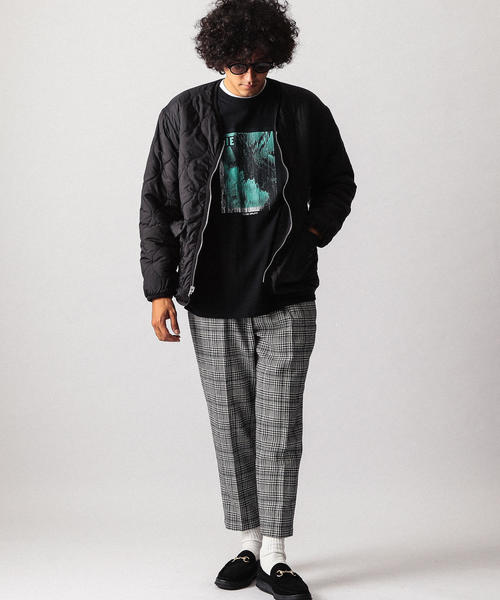 BEAUTY&YOUTH UNITED ARROWS(ビューティーアンドユースユナイテッドアローズ)の「【WEB限定】 by リバーシブル ボア/キルティング ジャケット ◆(ブルゾン・メンズ・ブラウン/ブラック/オリーブ・X-LARGE/MEDIUM/SMALL/LARGE)」の11枚目の写真