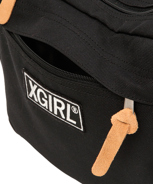X-girl（エックスガール）の「LOGO SHOULDER BAG（ショルダーバッグ・レディース・ブラック/レッド/ブルー・ONE SIZE）」の10枚目の写真