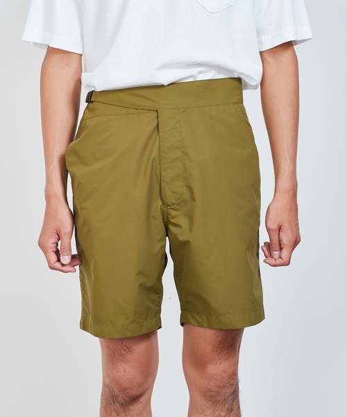 MAGIC NUMBER(マジック ナンバー)の「【MAGIC NUMBER】NYLON GURKHA SHORTS(その他パンツ・メンズ・ブラック/オリーブ・32/30/28)」の4枚目の写真