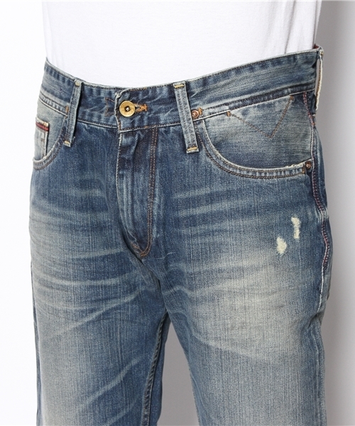 ユニセックス パンツ ジーンズ Ryan Slim Fit カラー:Light Blue Denim