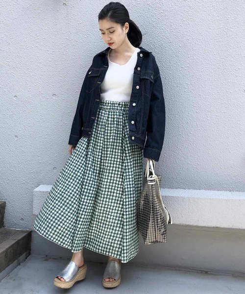 PICCIN（ピッチン）の「【WEB限定】オーバーサイズデニムジャケット（デニムジャケット・レディース・ネイビー/ブルー/ブラック・MEDIUM/LARGE）」の15枚目の写真