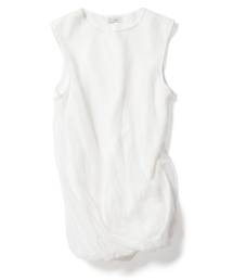 FLUID（フルイド）の「fluid.(フルイド)　ドレープノースリーブトップス（ニット/セーター）」