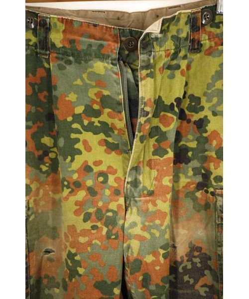 APC購入　ドイツ軍フレクターカモ　ペイントカスタム　カーゴパンツ GERMAN ARMY ドイツ軍 90年代 フレクターカモ カーゴパンツ W31