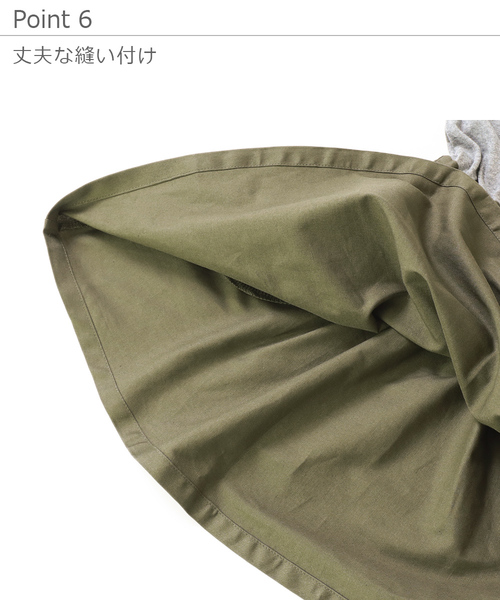 devirock（デビロック）の「半袖ドッキングワンピース（ワンピース・キッズ・ブラック系その他2/グレー系その他2/グレー系その他/チャコール/オフホワイト/ブラック系その他/ピンク系その他/ホワイト/カーキ/ブラック系その他3・110cm/150cm/140cm/160cm/130cm/120cm/100cm）」の15枚目の写真