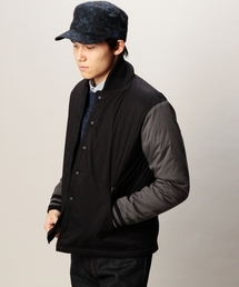 BEAUTY&YOUTH UNITED ARROWS | BY ストレッチ パデッド アワード ジャケット/スタジャン◆§(スタジャン)