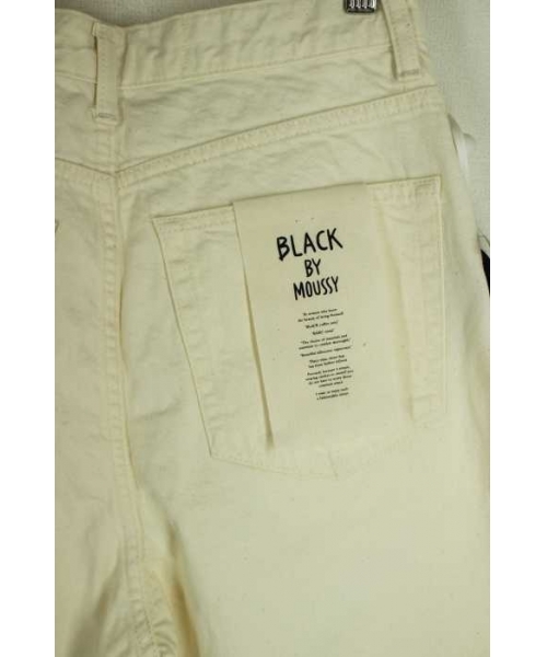 BLACK BY MOUSSY/ブラックバイマウジー　PUNA プナ　ホワイト BLACK BY MOUSSY（ブラックバイマウジー）の「PUNA white denim（プナ