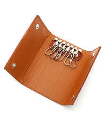 新品■＜フェリージ＞キーケース（545）黒 フェリージ Felisi Felisi キーケース 845 2 LD レザー ロゴ 4連