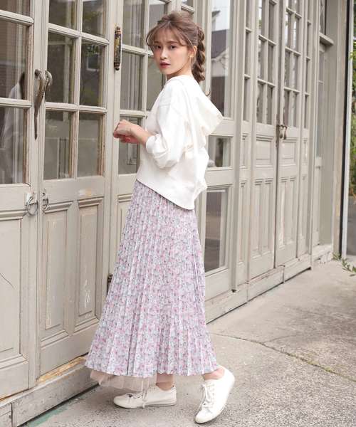 one after another NICE CLAUP（ワンアフターアナザーナイスクラップ）の「リングジップパーカー（パーカー・レディース・オフホワイト/スミクロ/ベージュ/カーキ・FREE）」の11枚目の写真