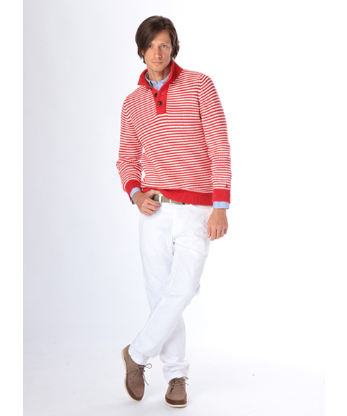 TOMMY HILFIGER（トミーヒルフィガー）の「AS MERCER CHINO BOSTON TWILL（チノパンツ・メンズ・ホワイト/オレンジ/レッド/ピンク/イエロー/ネイビー/ブルー系その他/ターコイズブルー/グリーン/ベージュ/ライトベージュ・32inch/30inch/38inch/34inch/36inch）」の2枚目の写真