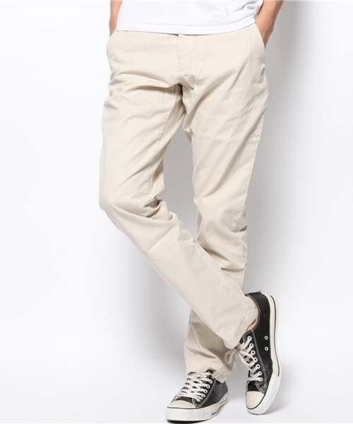 TOMMY HILFIGER（トミーヒルフィガー）の「AS MERCER CHINO BOSTON TWILL（チノパンツ・メンズ・ホワイト/オレンジ/レッド/ピンク/イエロー/ネイビー/ブルー系その他/ターコイズブルー/グリーン/ベージュ/ライトベージュ・32inch/30inch/38inch/34inch/36inch）」の4枚目の写真