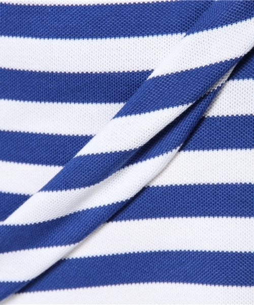 BEAMS GOLF（ビームスゴルフ）の「○LACOSTE / ボーダーポロワンピース