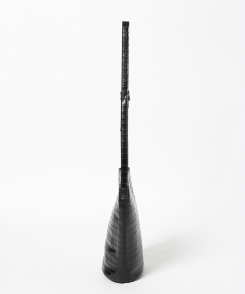 LOWRYS FARM（ローリーズファーム）の「クロコカタオシバケツＢＡＧ　851981（ショルダーバッグ・レディース・ブラック/ブラウン・FREE）」の4枚目の写真