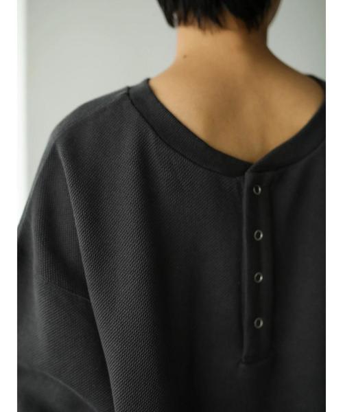 AMERICAN HOLIC(アメリカンホリック)の「2WAY鹿子ヘンリーチュニック *(Tシャツ/カットソー・レディース・アイボリー/カーキ/ベージュ/チャコールグレー・M/L)」の20枚目の写真