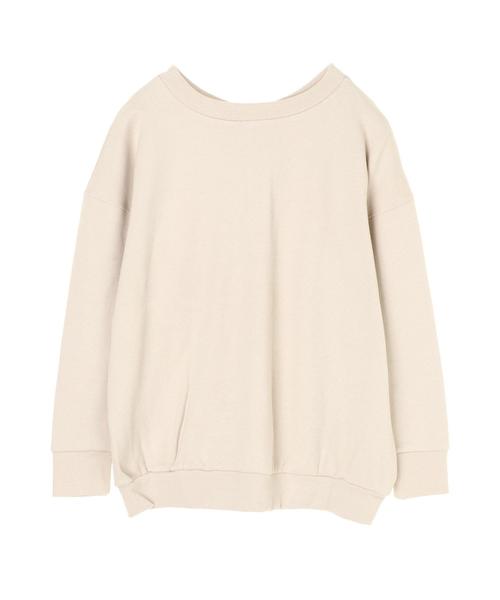 AMERICAN HOLIC(アメリカンホリック)の「2WAY鹿子ヘンリーチュニック *(Tシャツ/カットソー・レディース・アイボリー/カーキ/ベージュ/チャコールグレー・M/L)」の14枚目の写真