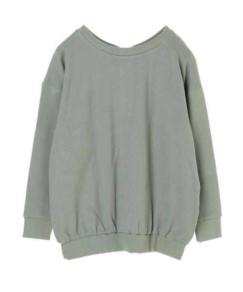 AMERICAN HOLIC(アメリカンホリック)の「2WAY鹿子ヘンリーチュニック *(Tシャツ/カットソー・レディース・アイボリー/カーキ/ベージュ/チャコールグレー・M/L)」の17枚目の写真