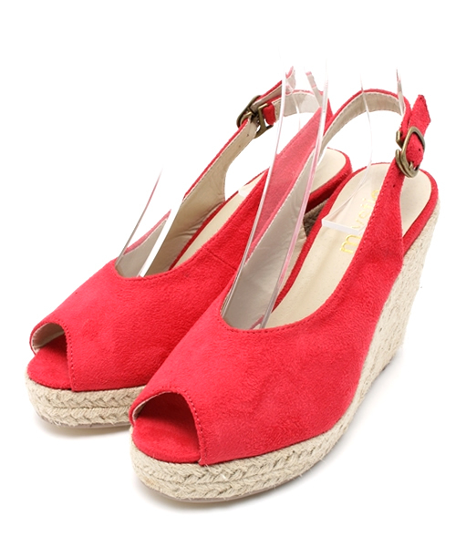 mystic（ミスティック）の「ジュートオープントゥサンダル（サンダル・レディース・レッド/ネイビー/ブラック・37/38/36）」の3枚目の写真