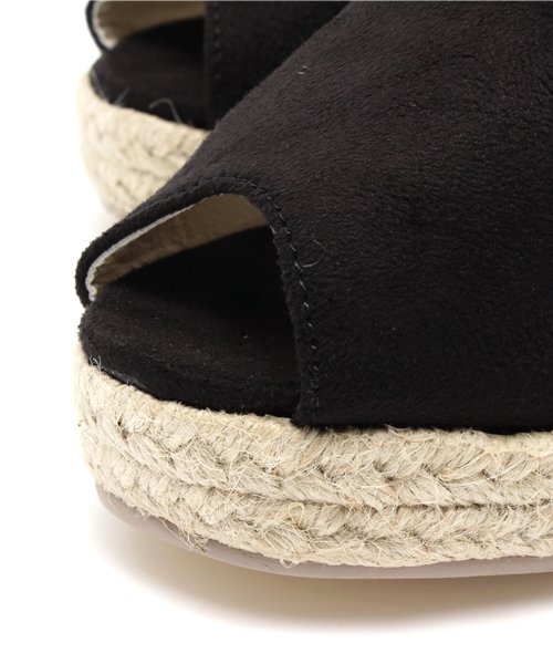 mystic（ミスティック）の「ジュートオープントゥサンダル（サンダル・レディース・レッド/ネイビー/ブラック・37/38/36）」の7枚目の写真