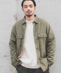 BAYFLOW | ウラボアミリタリーシャツ(シャツ/ブラウス)