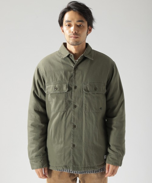 BAYFLOW（ベイフロー）の「ウラボアミリタリーシャツ（シャツ/ブラウス・メンズ・ベージュ/カーキ・MEDIUM/LARGE/SMALL）」の20枚目の写真