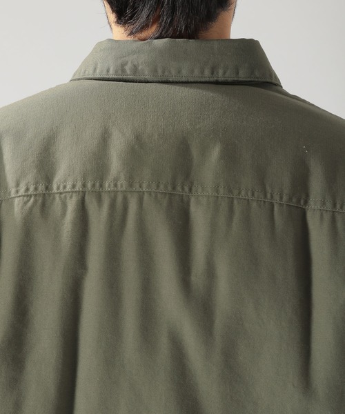 BAYFLOW（ベイフロー）の「ウラボアミリタリーシャツ（シャツ/ブラウス・メンズ・ベージュ/カーキ・MEDIUM/LARGE/SMALL）」の16枚目の写真