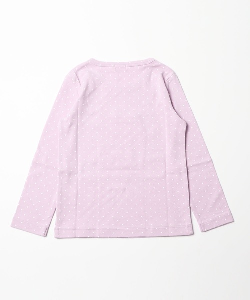 KP（ケーピー）の「ドットTシャツ(100-130cm)（Tシャツ/カットソー・キッズ・イエロー/オフホワイト/ラベンダー・120cm/110cm/100cm/130cm）」の7枚目の写真