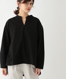 studio CLIP | [取扱い店舗限定]コットンツイルスキッパーチュニック(シャツ/ブラウス)