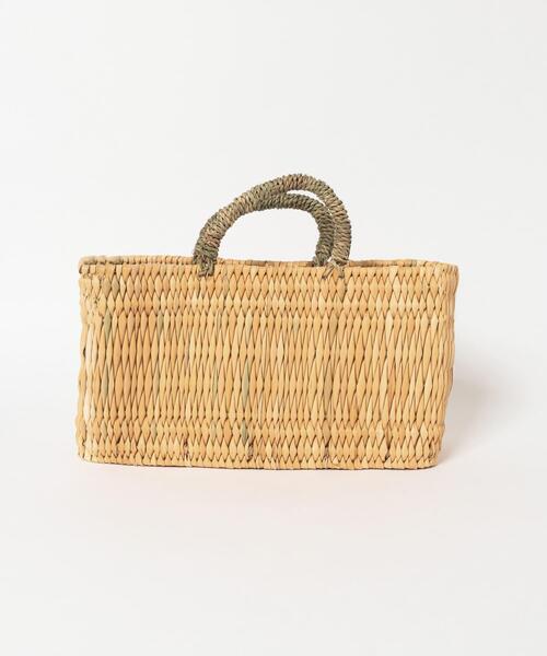 URBAN RESEARCH DOORS（アーバンリサーチドアーズ）の「アフリカンスクエア　ストロー横長かごS（インテリア雑貨・レディース・その他・SMALL）」の11枚目の写真