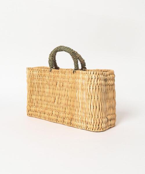 URBAN RESEARCH DOORS（アーバンリサーチドアーズ）の「アフリカンスクエア　ストロー横長かごS（インテリア雑貨・レディース・その他・SMALL）」の12枚目の写真