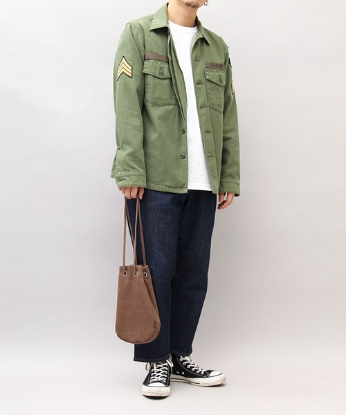 REGiSTA（レジスタ）の「REGiSTA / レジスタ / PUレザー 2WAY 巾着バッグ / ショルダーバッグ / ハンドバッグ（ショルダーバッグ・メンズ・ブラック/ベージュ/ブラウン/グレー・FREE）」の22枚目の写真