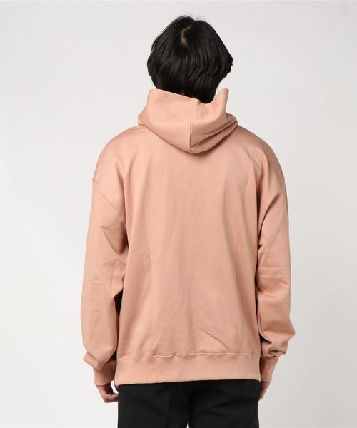 MAISON SPECIAL（メゾンスペシャル）の「《ユニセックスアイテム》ALBINI/アルビニ CORCORAN裏毛パーカー【MAISON SPECIAL/メゾンスペシャル】（パーカー・メンズ・ブラック/パープル/ピンク/ブルー/グレイッシュベージュ・1/2/0/3）」の6枚目の写真