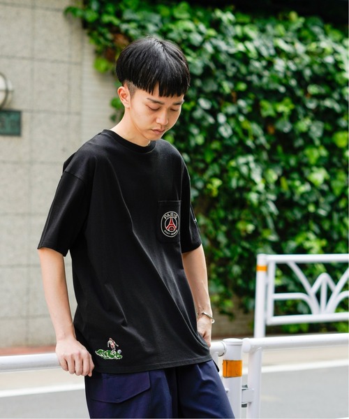 Paris C Est C Est Ici 刺繍 Tシャツ Tシャツ カットソー Paris Saint Germain Saint Germain Saint Germain パリ サン ジェルマン のファッション パリサンジェルマン Paris