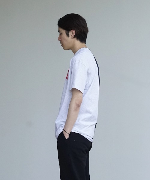 bal(バル)の「BAL PETNAT REWORKED CREW SHIRT(Tシャツ/カットソー・メンズ・ホワイト×ブラック/ホワイト系その他・M/L)」の6枚目の写真