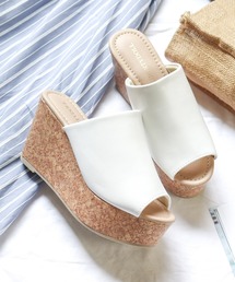 LibertyDoll（リバティードール）の「Liberty Doll / ウエッジヒールワンバンドサンダル(5526)（サンダル）」