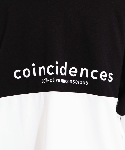 WEGO（ウィゴー）の「WEGO/バイカラードルマンハーフジップ5分袖ポロシャツ（Tシャツ/カットソー・メンズ・ベージュ/ホワイト・MEDIUM/LARGE）」の6枚目の写真