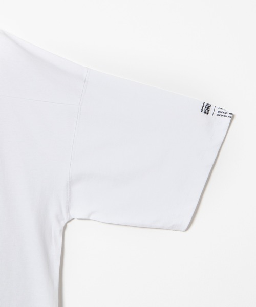 WEGO（ウィゴー）の「WEGO/ボックスブロックビッグシルエットTシャツ（Tシャツ/カットソー・メンズ・ホワイト/ブラック・MEDIUM/LARGE）」の10枚目の写真