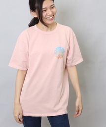 製品染め プリント入りS/S Tシャツ / ワンポイント / プリント / 半袖 / カジュアル / ユニセックス