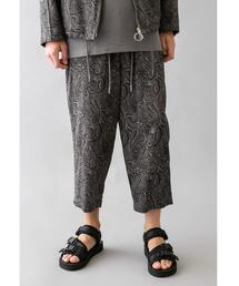 MONKEY TIME | ＜monkey time＞ C/R PAISLEY WIDE ANKLE EASY/ワイドアンクルパンツ(その他パンツ)