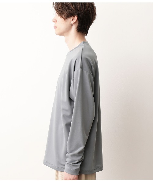 JUNRED（ジュンレッド）の「ルーズポンチクルーネックT（Tシャツ/カットソー・メンズ・ピンク/ライトグリーン/ホワイト・S/M/L）」の7枚目の写真