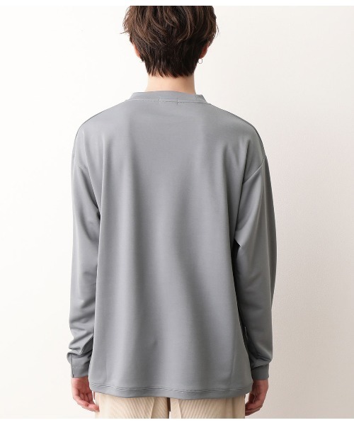 JUNRED（ジュンレッド）の「ルーズポンチクルーネックT（Tシャツ/カットソー・メンズ・ピンク/ライトグリーン/ホワイト・S/M/L）」の16枚目の写真