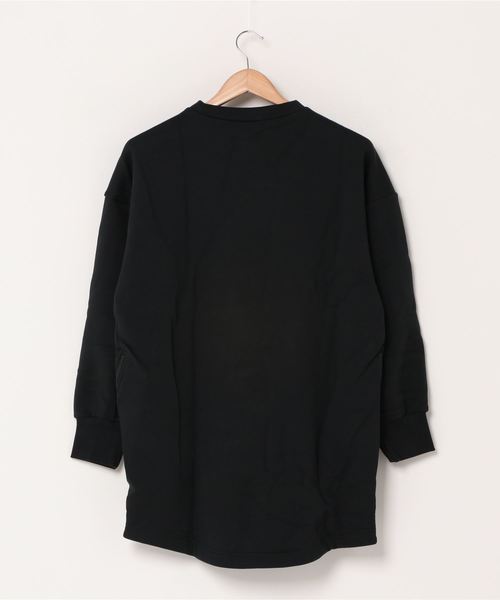 adidas（アディダス）の「アディダス INT29STﾁｭﾆ3S WSTYLETUNIC（スウェット・レディース・ホワイト/ブラック/グレー・S/M/L/XL）」の4枚目の写真