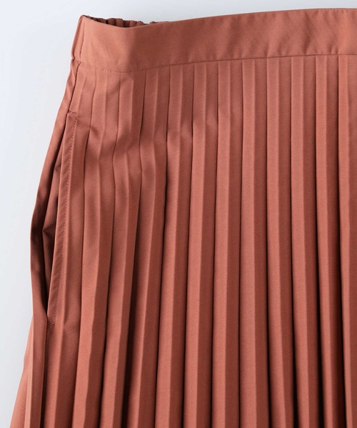 CAMP7（キャンプセブン）の「【CAMP7】プリーツロングスカート（スカート・レディース・ブラック/ブラウン・M/L）」の10枚目の写真
